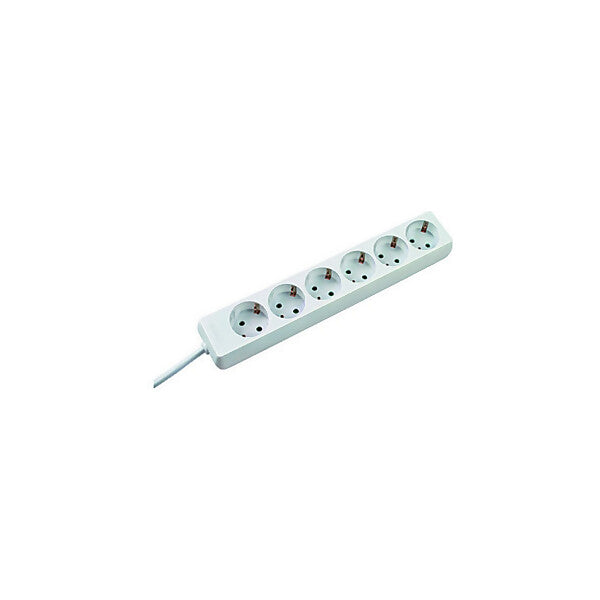 BACHMANN Steckdosenleiste 6f. m.Winkelstecker ws 381.241S